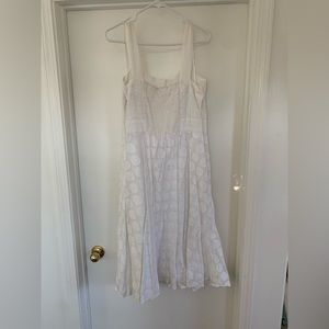 Studio I - white cotton dress size 18w